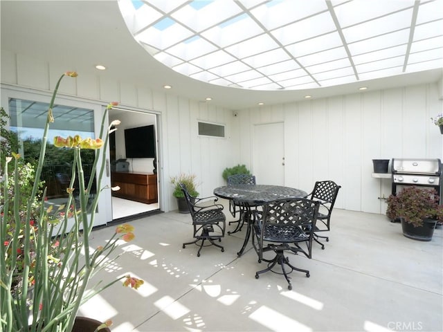 43 Oceanaire Dr, Rancho Palos Verdes, CA 90275 - view of patio with outdoor dining space and grilling area
