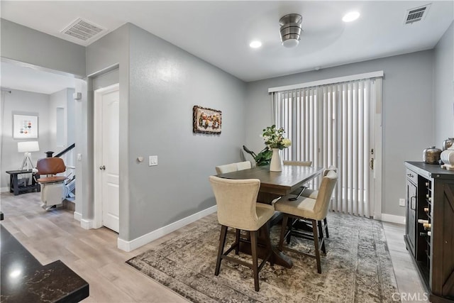 39 Windward Way, Buena Park, CA 90621 - dining room featuring light wood-type flooring and baseboards