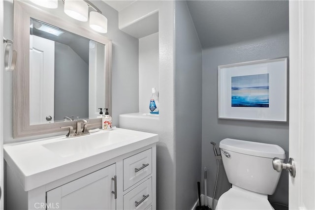 39 Windward Way, Buena Park, CA 90621 - half bathroom featuring vanity and toilet
