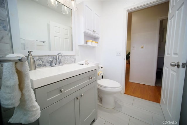 61740 Oleander Dr, Joshua Tree, CA 92252 - bathroom with vanity and toilet