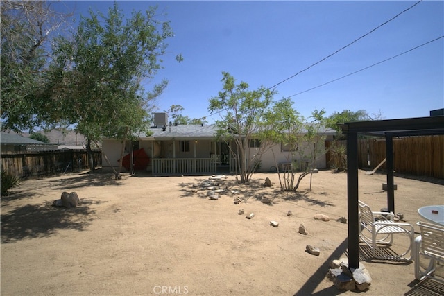 61740 Oleander Dr, Joshua Tree, CA 92252 - view of fenced backyard