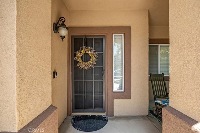 33370 Morning View Dr, Temecula, CA 92592 - doorway to property featuring stucco siding