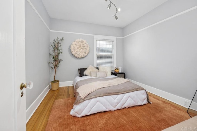 3818 Herbert St, San Diego, CA 92103 - bedroom featuring wood finished floors and baseboards