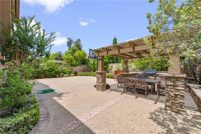 29 Shepard, Irvine, CA 92620 - view of patio / terrace with a pergola