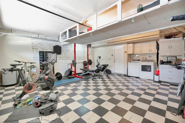 15414 Ficus St, Chino Hills, CA 91709 - garage with washer and clothes dryer
