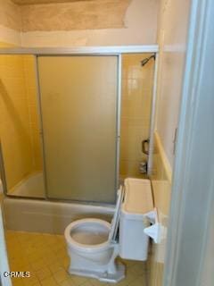 505 S Rowan Ave, Los Angeles, CA 90063 - bathroom featuring a shower stall and tile patterned floors