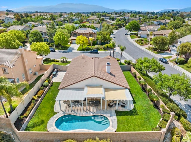 31920 Pasos Pl, Temecula, CA 92591 - aerial view of residential area featuring a mountain backdrop
