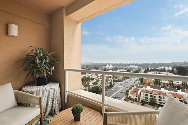 3890 Nobel Dr Unit 1505, San Diego, CA 92122 - balcony featuring a city view