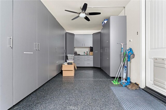 1600 Liv Ct, Redlands, CA 92374 - unfurnished bedroom with light aggregate flooring and a ceiling fan