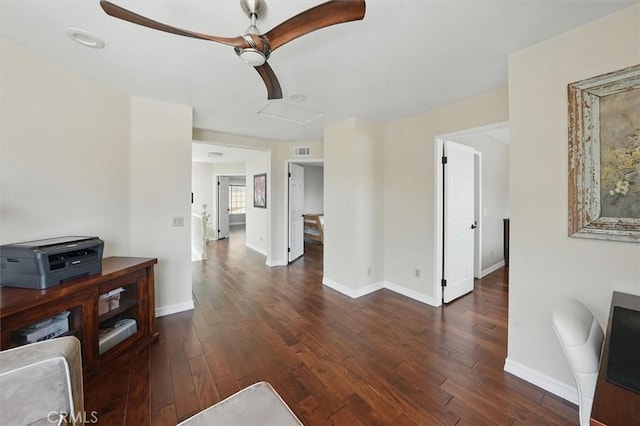 25009 Wintergreen Ct, Stevenson Ranch, CA 91381 - living area with hardwood / wood-style floors and baseboards