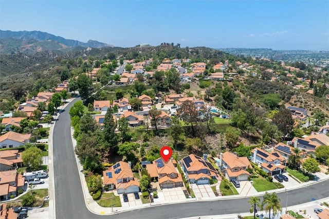 25009 Wintergreen Ct, Stevenson Ranch, CA 91381 - aerial perspective of suburban area featuring mountains