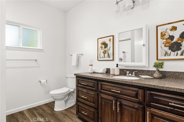 5972 Peck Ln, Paradise, CA 95969 - full bathroom with vanity and wood finished floors
