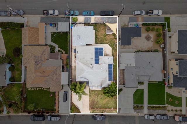 1918 S Freeman St, Oceanside, CA 92054 - aerial overview of property's location featuring property parcel outlined