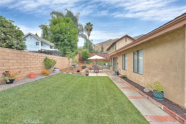 22784 Wren St, Grand Terrace, CA 92313 - view of yard featuring a patio area