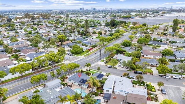 249 Loyola Rd, Costa Mesa, CA 92626 - aerial view of property and surrounding area featuring nearby suburban area