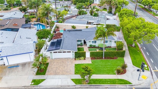 249 Loyola Rd, Costa Mesa, CA 92626 - aerial perspective of suburban area