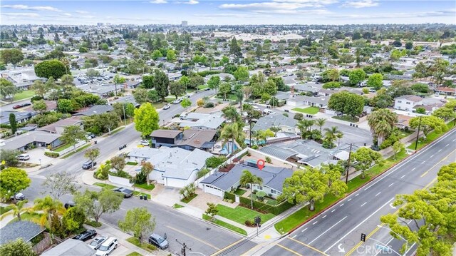 249 Loyola Rd, Costa Mesa, CA 92626 - aerial view of property's location with nearby suburban area