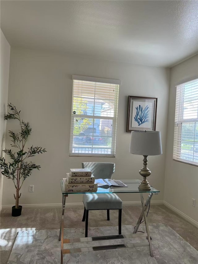 7739 Lupin St, Chino, CA 91708 - office featuring carpet and baseboards