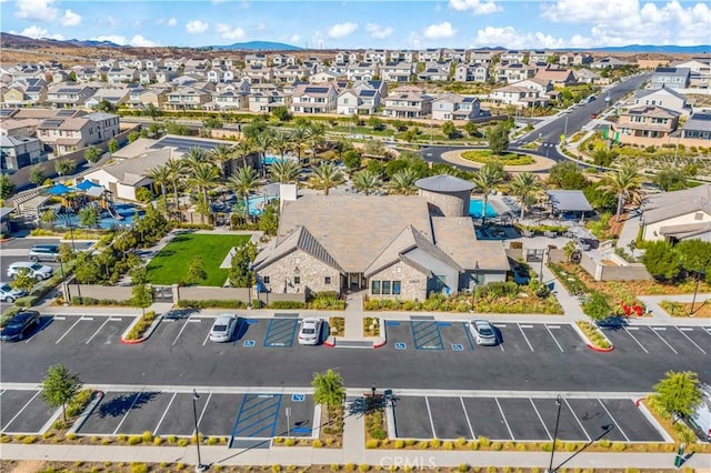 39376 Corvina Ln, Temecula, CA 92591 - aerial view of residential area featuring a mountain backdrop