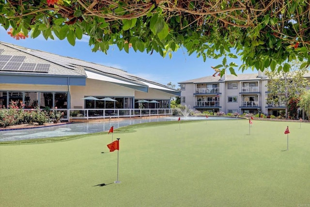 1616 Circa Del Lago Unit C206, San Marcos, CA 92078 - view of community featuring a putting area