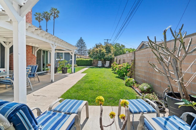1350 Elder St, Oxnard, CA 93036 - fenced backyard with a patio
