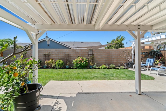 1350 Elder St, Oxnard, CA 93036 - fenced backyard with a patio area