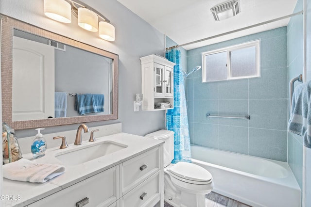 1350 Elder St, Oxnard, CA 93036 - bathroom featuring vanity and shower / tub combo with curtain