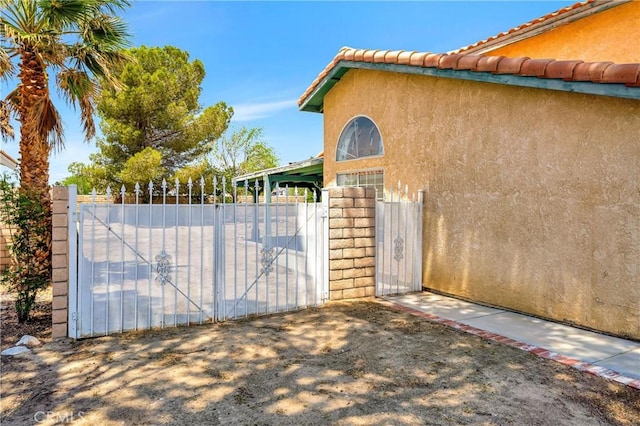 3065 Sabre St, Rosamond, CA 93560 - view of gate