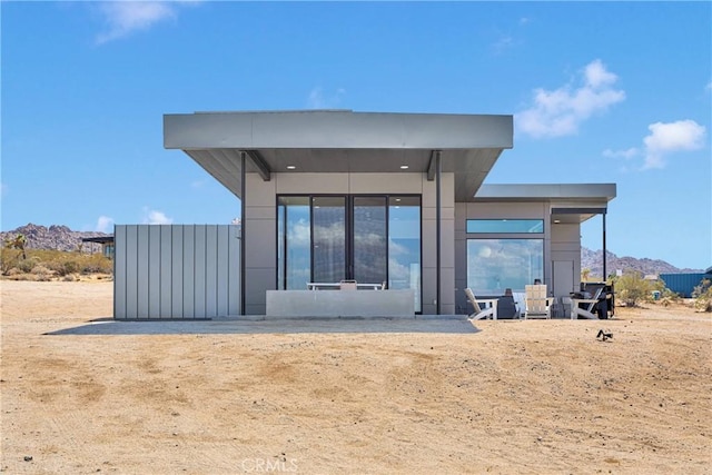 64177 Sullivan Rd, Joshua Tree, CA 92252 - rear view of property featuring a mountain view
