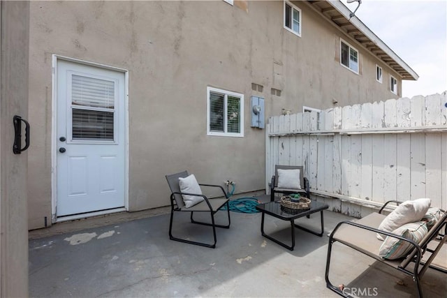19847 Coventry Ln, Huntington Beach, CA 92646 - view of patio / terrace with an outdoor living space