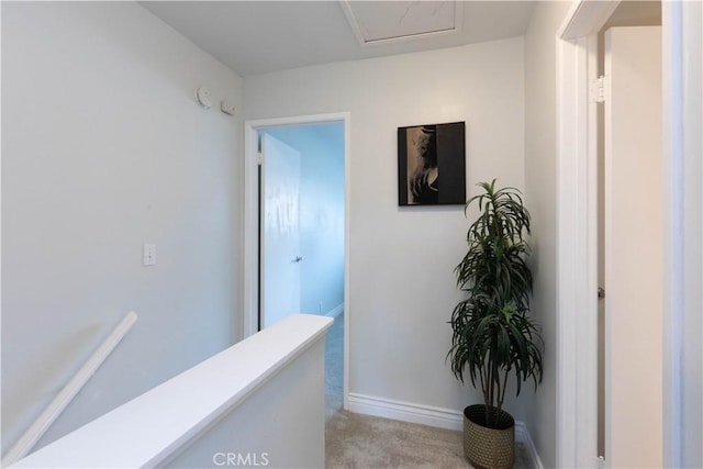 19847 Coventry Ln, Huntington Beach, CA 92646 - hallway with light colored carpet and baseboards