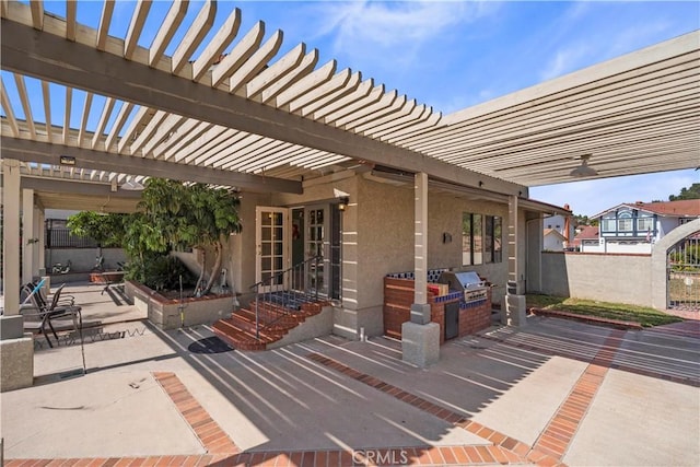 20905 Running Branch Rd, Diamond Bar, CA 91765 - view of patio with a pergola