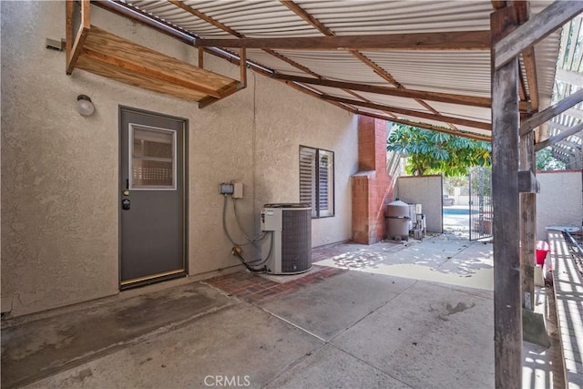 20905 Running Branch Rd, Diamond Bar, CA 91765 - view of patio / terrace with central air condition unit
