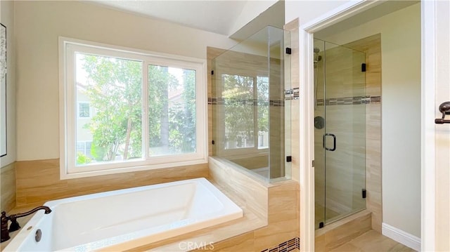 4 Salerno, Irvine, CA 92614 - bathroom featuring a bath and a stall shower