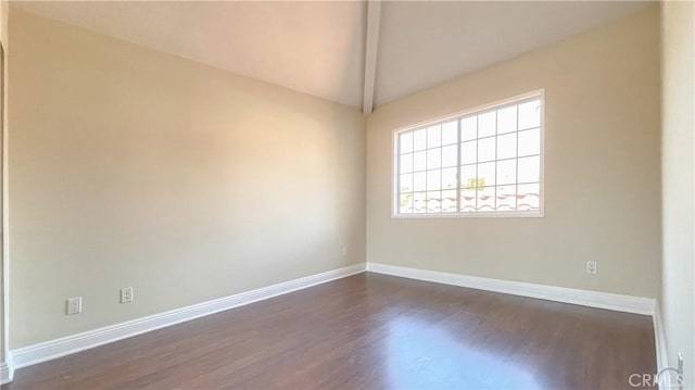 4 Salerno, Irvine, CA 92614 - unfurnished room with dark wood-style floors and baseboards
