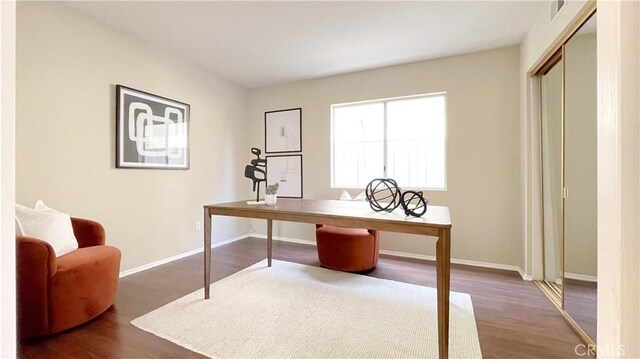 4 Salerno, Irvine, CA 92614 - office featuring wood finished floors and baseboards