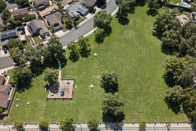 21905 Grovepark Dr, Saugus, CA 91350 - aerial view of property and surrounding area with nearby suburban area