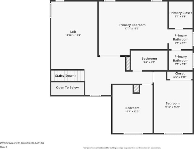 21905 Grovepark Dr, Saugus, CA 91350 - view of property floor plan