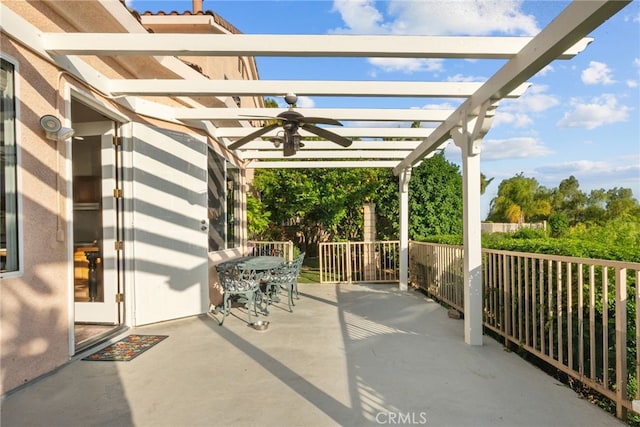 22440 Skylake Pl, Saugus, CA 91390 - view of patio / terrace with a pergola