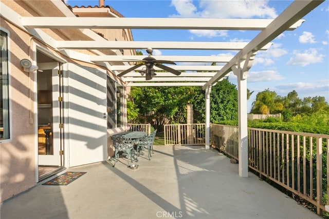 22440 Skylake Pl, Saugus, CA 91390 - view of patio / terrace featuring a pergola