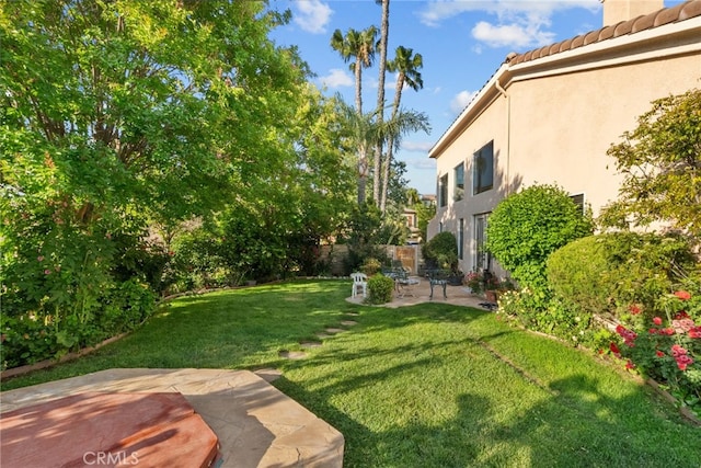 22440 Skylake Pl, Saugus, CA 91390 - view of yard with a patio area