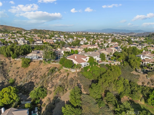 22440 Skylake Pl, Saugus, CA 91390 - aerial overview of property's location featuring nearby suburban area and mountains