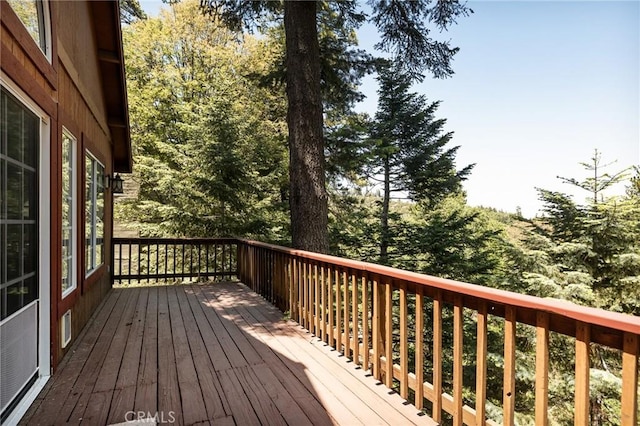 26350 Spyglass Dr, Lake Arrowhead, CA 92352 - view of deck