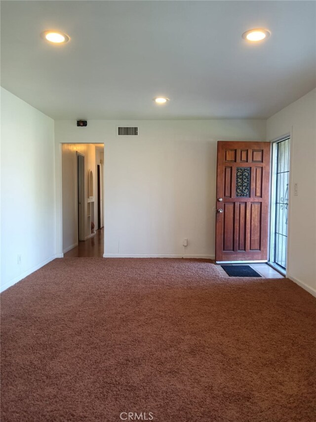 16614 Samgerry Dr, La Puente, CA 91744 - unfurnished room with carpet flooring and recessed lighting
