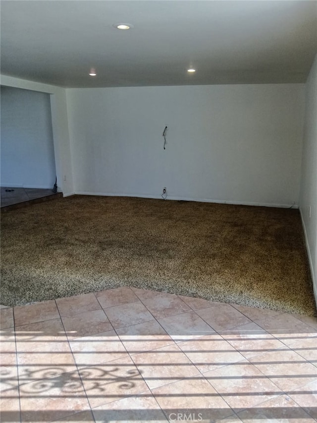 16614 Samgerry Dr, La Puente, CA 91744 - unfurnished room with carpet and recessed lighting