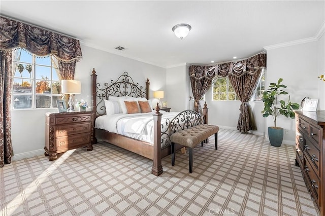 338 Laurel Ave, Arcadia, CA 91006 - bedroom with baseboards and ornamental molding