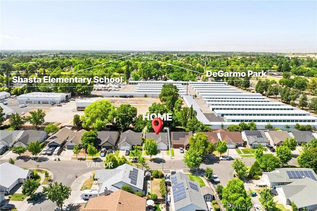 258 Vail Dr, Chico, CA 95973 - aerial view of residential area