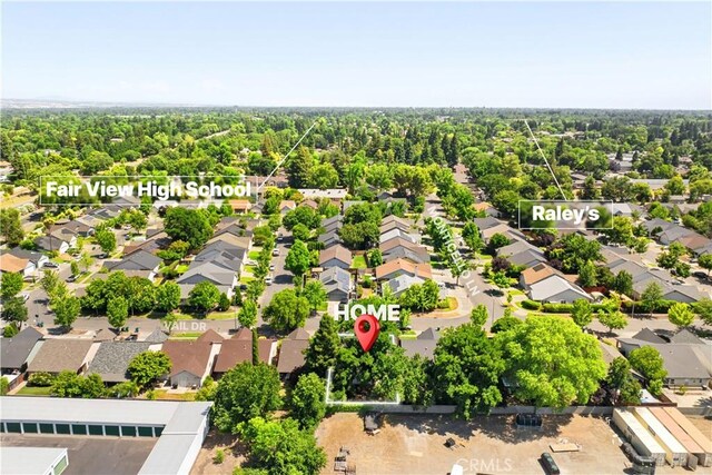 258 Vail Dr, Chico, CA 95973 - aerial perspective of suburban area