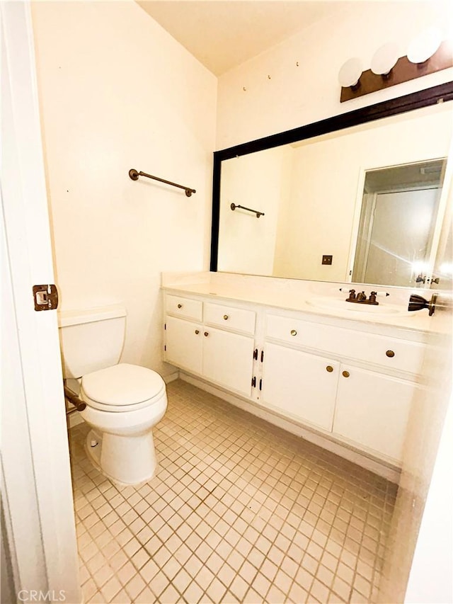 23878 Bouquet Canyon Pl, Moreno Valley, CA 92557 - bathroom with vanity and tile patterned flooring