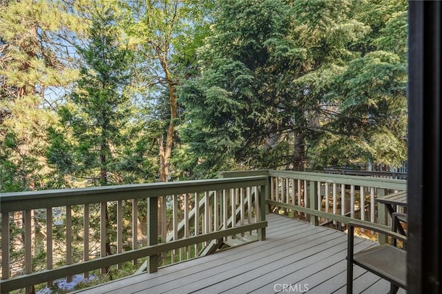 31297 All View Dr, Running Springs, CA 92382 - view of deck